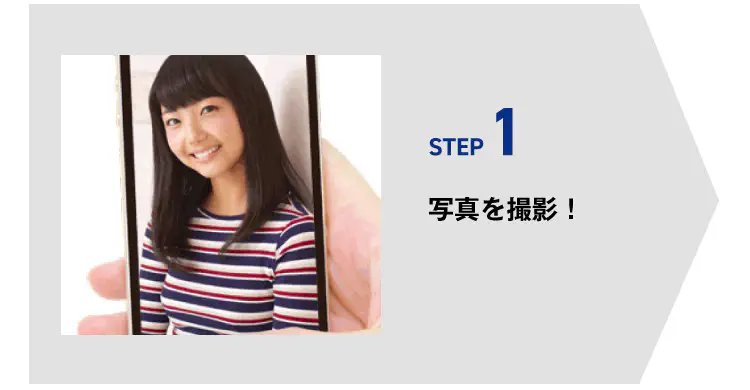 STEP1 写真を撮影！