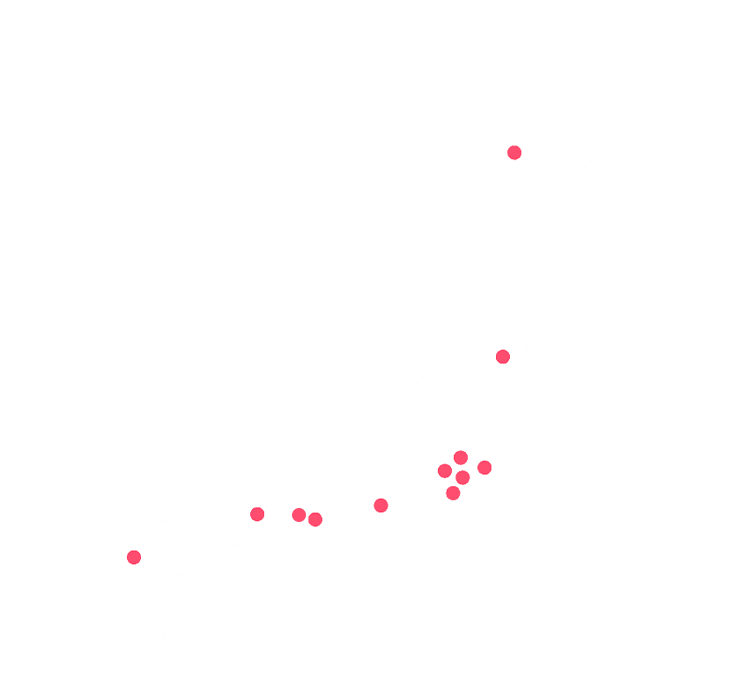 テアトルアカデミーは全国12ヶ所に校舎があります!