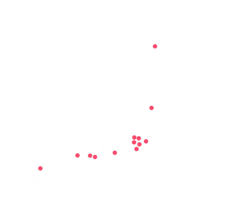 テアトルアカデミーは全国12ヶ所に校舎があります！