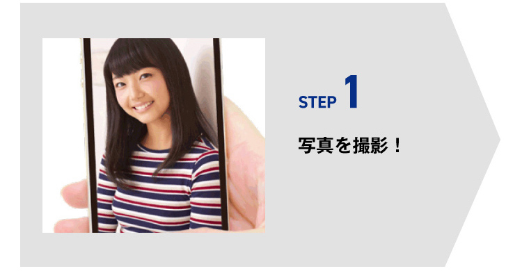 STEP1 写真を撮影！